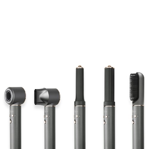 ΣΕΣΟΥΑΡ IZZY MULTISTYLER AIRPRO 5in1 BLDC IZ-7220 1300W GRAY/GOLD